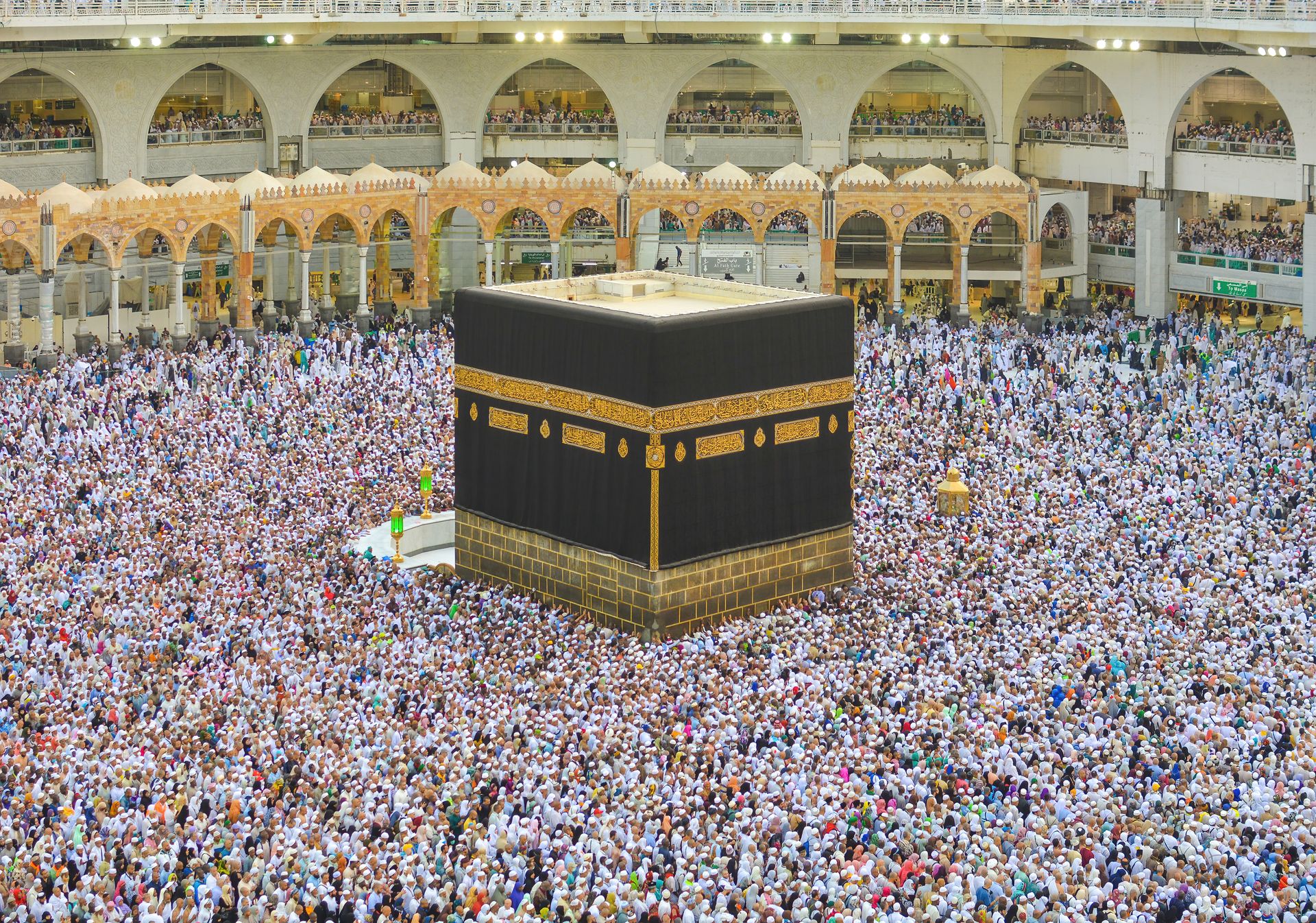 Kaaba Aerial View